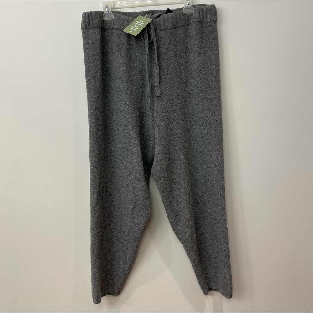 H&M, Grey, Knit Pants, Size XL